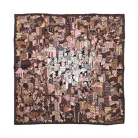 ヴィトン M78436 バンドー LV シークレット ガーデン CC0233 スカーフ