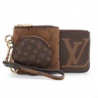 ヴィトン モノグラム トゥルーストワレット M47522 ブラウン ポーチ