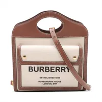 未使用✨ バーバリー キャンバス ショルダーバッグ バーバリー バッグ｜中古ブランド品・ブランド古着通販｜ALLU（アリュー）