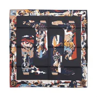 エルメス カレ90 SELLES A HOUSSE カバーへの腰かけ スカーフ シルク