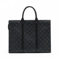 【美品 RFID】 ルイ ヴィトン モノグラム エクリプス サックプラ ルイ・ヴィトン サックプラ ホリゾンタルジップ モノグラム エクリプス