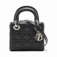 クリスチャンディオール カナージュ レディディオール ミニ レザー