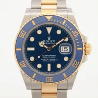 ロレックス サブマリーナーデイト 126613LB SS×YG SS×YG AT ブルー文字盤