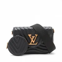 ヴィトン ニューウェーブ ミュルティポシェット M56461 ブラック RFID反応あり