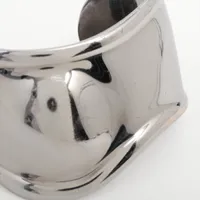 ティファニー エルサペレッティ ボーンカフ バングル ルテニウム