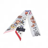 グッチ×アディダス ロゴ ヘアバンド M/57 シルク アイボリー 721479