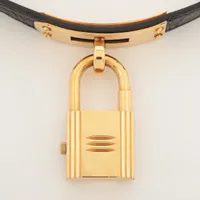 エルメス ケリーウォッチ GP GP×革 QZ シャンパン文字盤 A4142211