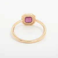 アガット ルビー リング K10(YG) 1.6g A4143234｜中古ブランド品