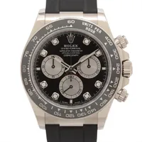 ロレックス コスモグラフデイトナ 126519LNG WG WG×ラバー AT ブラック文字盤