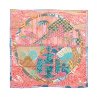 エルメス カレ90 EX-LIBRIS EN KIMONOS キモノ エクスリブリス