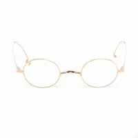 金子眼鏡 メガネ メタル ゴールド 井戸多美男作 A4143774｜中古