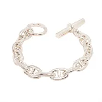 エルメス シェーヌダンクル ブレスレット 925 200g シルバー AP055495