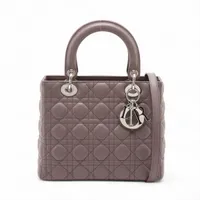 クリスチャンディオール レディディオール カナージュ レザー 2WAY