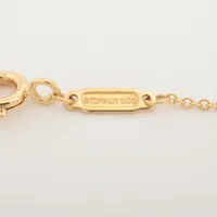 ティファニー Tスマイル スモール ネックレス 750(YG) 2.8g A4144147