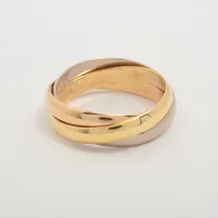 カルティエ トリニティ リング 750(YG×PG×WG) 5.1g 51 A4145014｜中古