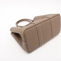 エルメス ガーデンパーティ30 TPM ネゴンダ エトゥープ シルバー金具 K