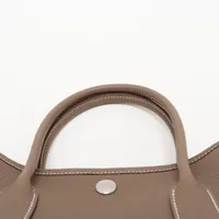 エルメス ガーデンパーティ30 TPM ネゴンダ エトゥープ シルバー金具 K