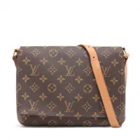 ヴィトン モノグラム ミュゼットタンゴ M51257 ブラウン