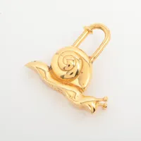 エルメス カデナ カタツムリ 1995 チャーム GP ゴールド A4145723