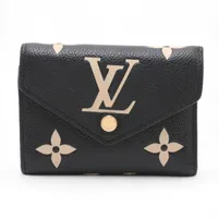 美品 ルイヴィトン ポルトフォイユ クレア モノグラム アンプラント バイカラー LOUIS VUITTON】ルイヴィトン『バイカラー モノグラム アンプラント