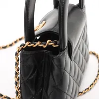 CHANEL マトラッセ　アンブレラ マトラッセ シャネル 2022SS スモールヴァニティケース AP1341 黒