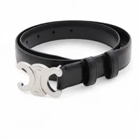 セリーヌ トリオンフ ベルト 90 GP×革 ブラック A2315873｜中古