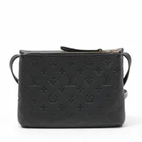 ルイ・ヴィトン トワイス モノグラム アンプラント M50258 ブラック