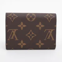 【美品S】ルイヴィトン　ポルトモネロザリ　モノグラム　フューシャ　ケース 美品】ルイヴィトン ポルトモネロザリ モノグラム フューシャ コイン