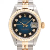 ロレックス デイトジャスト 69173 SS×YG AT マホガニー文字盤 A3457394