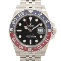 ロレックス GMTマスターⅡ 126710BLRO SS SS AT ブラック文字盤 ジュビリーブレスレット
