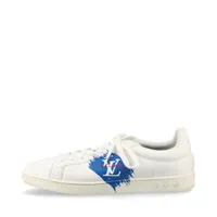 ヴィトン ルクセンブルグライン 18年 レザー スニーカー 7 メンズ