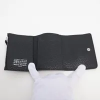 メゾンマルジェラ 4ステッチ SA3UI0010 レザー コンパクトウォレット