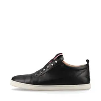 クリスチャンルブタン スパイクスタッズ レザー スリッポン 42 メンズ