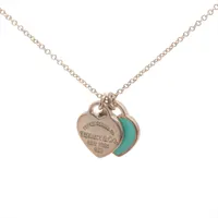 ティファニー リターントゥティファニー ミニダブルハートタグ