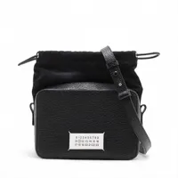 メゾンマルジェラ 5AC レザー ショルダーバッグ ブラック A2779774