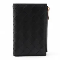 ボッテガヴェネタ イントレチャート レザー コンパクトウォレット