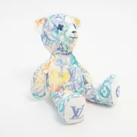 ヴィトン GI0502 ドゥドゥルイ ぬいぐるみ コットン マルチカラー