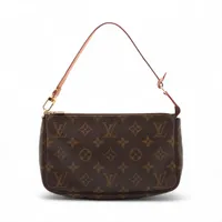 ヴィトン モノグラム ポシェットアクセソワール M51980 ブラウン