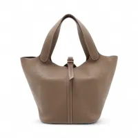 エルメス ピコタンロック22 MM トリヨンクレマンス エトゥープ ゴールド金具 Y:2020年