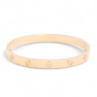 カルティエ ラブ ブレスレット 750(PG) 31.2g 17 ドライバー付き