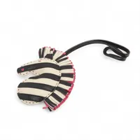 エルメス カルメン チャーム アニョーミロ ブラック YZ063888｜中古