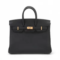 エルメス バーキン25 ルトゥルネ トゴ ブラック ゴールド金具 K:2025年