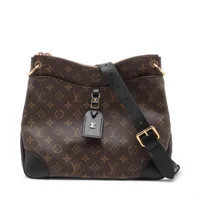 ヴィトン モノグラム オデオンNMMM M45352 ブラウンxブラック RFID反応あり