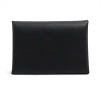 エルメス カルヴィ デュオ ヴォーエプソン コインケース ブラック