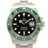 ロレックス サブマリーナーデイト 126610LV SS SS AT ブラック文字盤