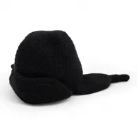 シャネル ココマーク ニットキャップ カシミヤ ブラック A4152867