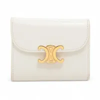セリーヌ トリオンフ スモールフラップウォレット レザー 財布