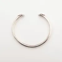 Chrome Hearts Double Dog Bangle 925 25.7g A4153451｜Pre-owned