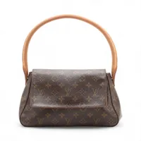 ヴィトン モノグラム サテン リトルブローニュ M92142 AP046734｜中古