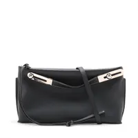 ロエベ ミッシー レザー 2WAYショルダーバッグ ブラック A4153980